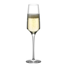Imagem de JOGO DE 6 TAÇAS 188ML PARA CHAMPANHE ELEGANZA EM CRISTAL 23X5X5 CM - FRACALANZA - Full Fit Industria Importacao E Comercio Ltda.