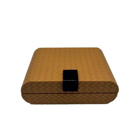 Imagem CAIXA DECORATIVA COR NUDE EM MDF 7X24X17 CM - PARAMOUNT INDUSTRIA