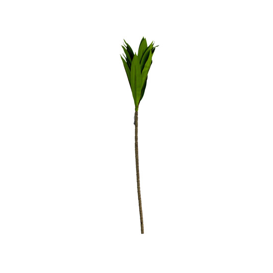 Imagem HASTE FOLHAGEM VERDE LONGA DECORATIVA EM PLÁSTICO 62X5 CM - GRILLO 58403