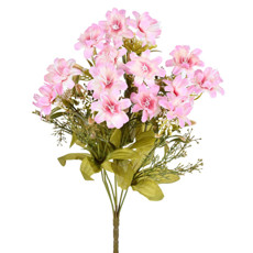 Imagem de BUQUÊ DECORATIVO DE MINI ORQUÍDEA ROSA EM PLÁSTICO MOLDÁVEL 37X23 CM - GRILLO - Grillo Ltda