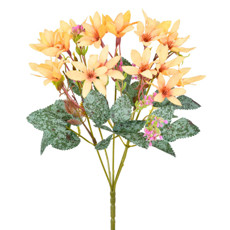Imagem de BUQUÊ DECORATIVO DE LÍRIOS DO CAMPO AMARELO EM PLÁSTICO MOLDÁVEL 30X20 CM - GRILLO - Grillo Ltda