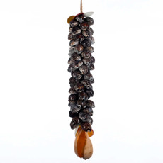 Imagem de CORDÃO DECORATIVO DE CONCHAS GARLAND CYPRAEA TIGER 85X15X15CM - CONCHAS ARTESANATO - Conchas Artesanato Ltda