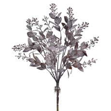 Imagem de BUQUÊ DECORATIVO DE GRAMA COR VINHO EM PLÁSTICO MOLDÁVEL 38X18 CM - GRILLO - Grillo Ltda