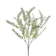 Imagem de BUQUÊ DECORATIVO DE GRAMA CINZA EM PLÁSTICO MOLDÁVEL 40X22 CM - GRILLO - Grillo Ltda