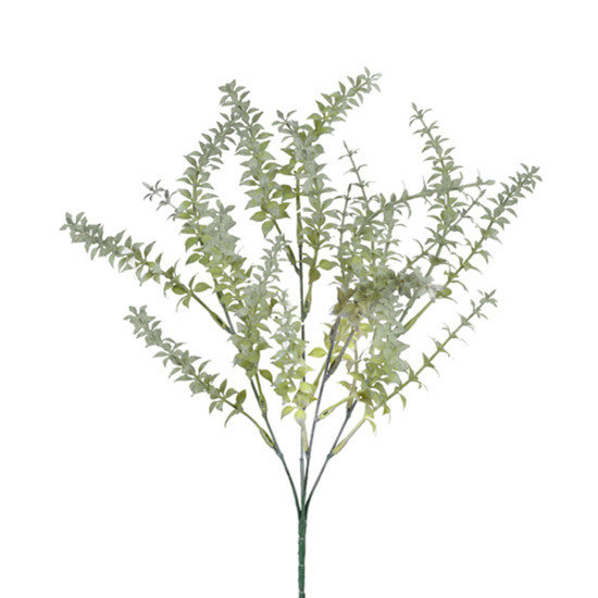 Imagem BUQUÊ DECORATIVO DE GRAMA CINZA EM PLÁSTICO MOLDÁVEL 40X22 CM - GRILLO