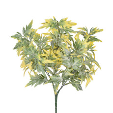 Imagem de HASTE DECORATIVA DE MAPPLE AMARELO RICO EM FOLHAS EM PLÁSTICO MOLDÁVEL - GRILLO - Grillo Ltda