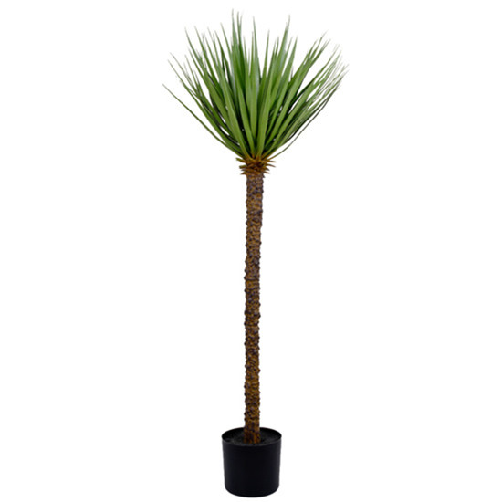 Imagem PLANTA SISAL DECORATIVA COM FOLHAS VERDES NO POTE 150X30 CM - GRILLO