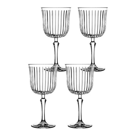 Imagem JOGO DE 4 TAÇAS 500ML PARA COQUETEL JOY EM VIDRO 23X22X22 CM - FULL FIT