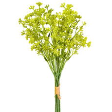 Imagem de RAMALHETE DECORATIVO DE BERRIES VERDE EM PLÁSTICO MOLDÁVEL 35X13CM - GRILLO - Grillo Ltda