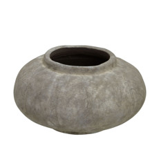 Imagem de VASO DECORATIVO EM CERÂMICA 18X33X33 CM - MABRUK - Mabruk Importacao E Comercio Ltda