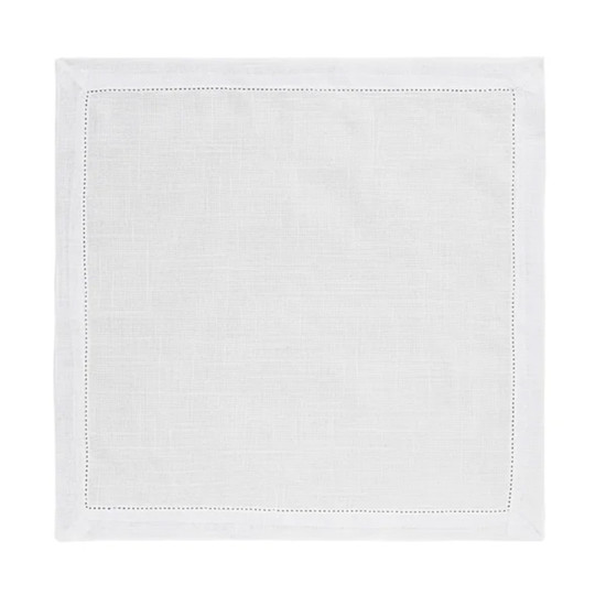 Imagem CONJUNTO 4 GUARDANAPOS TEKAPO BRANCO EM POLIÉSTER 45X45CM - COPA&CIA