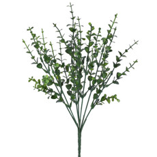 Imagem de BUQUÊ DECORATIVO DE EUCALIPTO VERDE EM PLÁSTICO MOLDÁVEL 35X8CM - GRILLO - Grillo Ltda