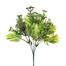 Imagem de BUQUÊ DECORATIVO DE FOLHAGEM DO DESERTO EM PLÁSTICO MOLDÁVEL 36X30CM - GRILLO - Grillo Ltda
