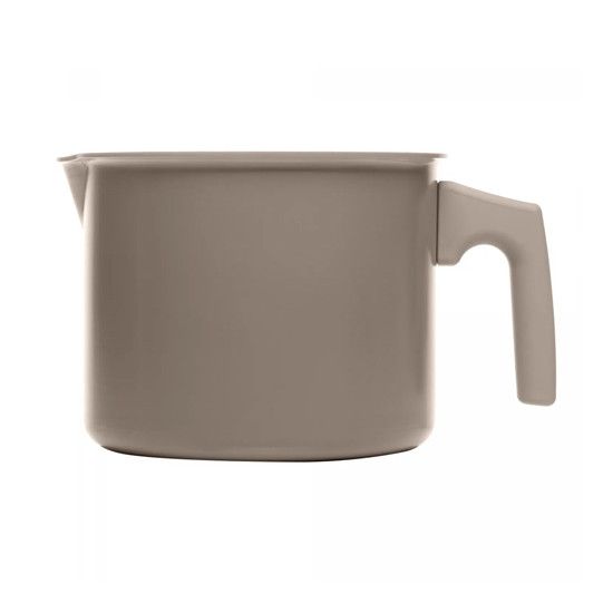 Imagem LEITEIRA DE INDUÇÃO TAUPE ALUMÍNIO 1,7L COM REVESTIMENTO CERÂMICO 12X20X14CM - LYOR