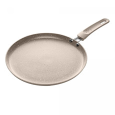 Imagem de TAPIOQUEIRA DE INDUÇÃO CHEF PRO TAUPE ALUMÍNIO REVESTIDA EM CERÂMICA 6X40X24CM LYOR - Coliseu Presentes Ltda