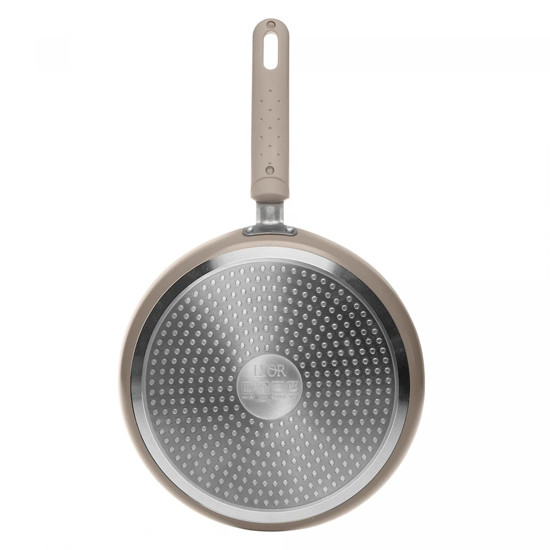 Imagem TAPIOQUEIRA DE INDUÇÃO CHEF PRO TAUPE ALUMÍNIO REVESTIDA EM CERÂMICA 6X40X24CM LYOR