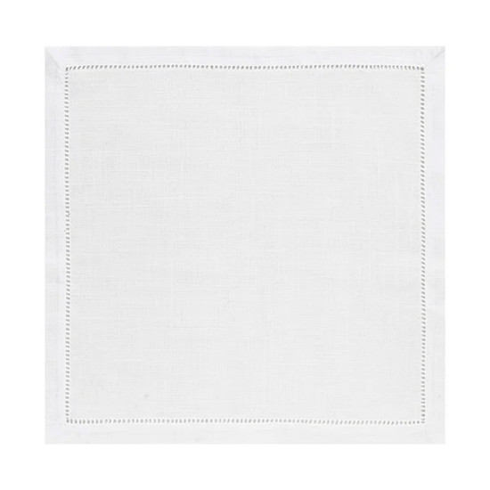 Imagem CONJUNTO 4 GUARDANAPOS DESIREE  BRANCO EM POLIÉSTER 45X45CM - COPA&CIA