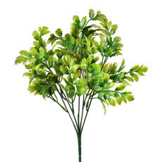 Imagem de BUQUÊ DE FOLHAS VERDES PERMANENTES EM PLÁSTICO MOLDÁVEL 35X23CM - GRILLO - Grillo Ltda