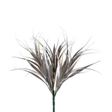 Imagem de BUQUÊ DECORATIVO DE GRAMA OLD CINZA EM PLÁSTICO MOLDÁVEL 26X9CM - GRILLO - Grillo Ltda