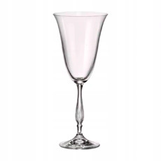 Imagem de TAÇA FREGATA 250ML PARA VINHO TINTO EM CRISTAL 22X10CM - CRYSTAL BOHEMIA - Dayhome Comercial Ltda