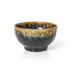 Imagem de BOWL DECORATIVO EM CERÂMICA MARROM ESCURO 650ML 8X14 CM - COPA&CIA - Copa Industrial Ltda