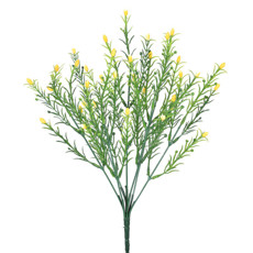 Imagem de BUQUÊ DECORATIVO DE MINI FRUTAS AMARELAS EM PLÁSTICO MOLDÁVEL 35X10CM - GRILLO - Grillo Ltda