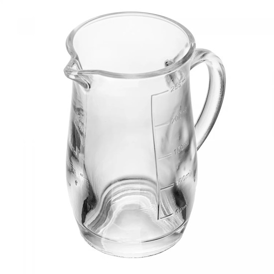 Imagem JARRA MEDIDORA 250ML EM VIDRO 13X8CM - LYOR