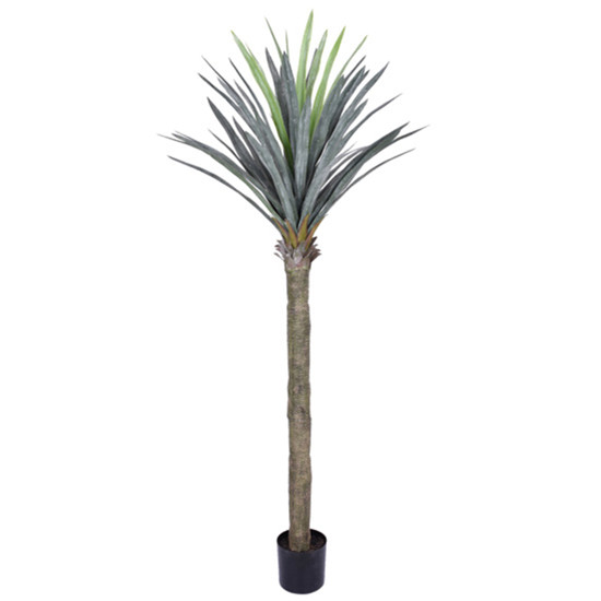 Imagem PLANTA PERMANENTE SISAL COM FOLHAS VERDE EM PLÁSTICO E TRONCO EM PVC 200X90CM - GRILLO