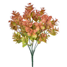 Imagem de BUQUÊ DECORATIVO DE FOLHAS PERMANENTES OUTONO EM PLÁSTICO MOLDÁVEL 35X6CM - GRILLO - Grillo Ltda