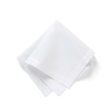 Imagem de CONJUNTO 4 GUARDANAPOS TEKAPO BRANCO EM POLIÉSTER 45X45CM - COPA&CIA - Copa Industrial Ltda