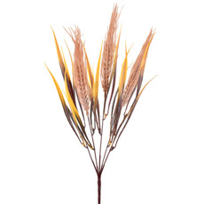 Imagem de BUQUÊ DECORATIVO PERMANENTE DE TRIGO AMARELO OUTONO EM PLÁSTICO 43X9CM - GRILLO - Grillo Ltda