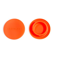 Imagem de SET 2 TAMPAS LARANJA EM SILICONE PARA MOEDORES 1,5X6,5X6,5CM - LE CREUSET - Le Creuset Do Brasil 