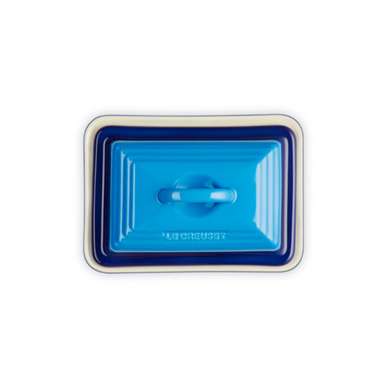 Imagem MANTEGUEIRA EM CERÂMICA AZURE BLUE 9,15X17,4X12,65CM - LE CREUSET