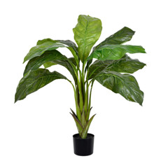 Imagem de PLANTA DECORATIVA PHILO VERDE EM PLÁSTICO 96X45CM - GRILLO - Grillo Ltda