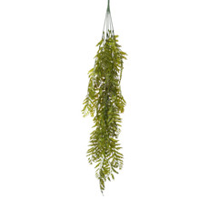 Imagem de PENDENTE DECORATIVO DE SAMAMBAIA VERDE EM PLÁSTICO 80X9CM - GRILLO - Grillo Ltda