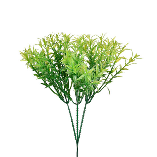 Imagem PICK DECORATIVO DE GRAMA VERDE EM PLÁSTICO MOLDÁVEL 29X22CM - GRILLO
