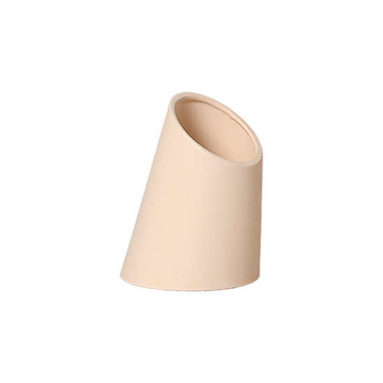 Imagem VASO CONE DECORATIVO EM CERÂMICA ROSÊ FOSCO 20X15CM - CERÂMICA MAZZOTTI
