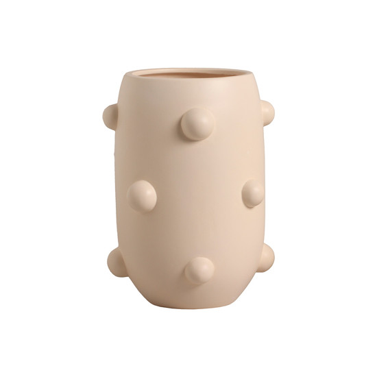 Imagem VASO DECORATIVO EM CERÂMICA ROSÊ FOSCO 28,4X22,2CM - CERÂMICA MAZZOTTI