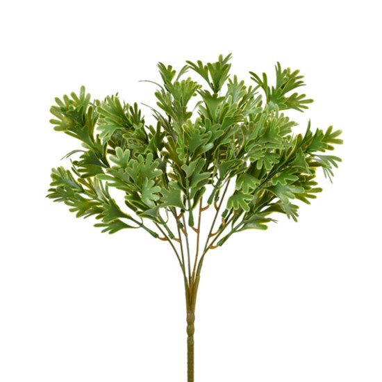 Imagem BUQUÊ DECORATIVO DE GRAMA VERDE EM PLÁSTICO MOLDÁVEL 30X17CM - GRILLO