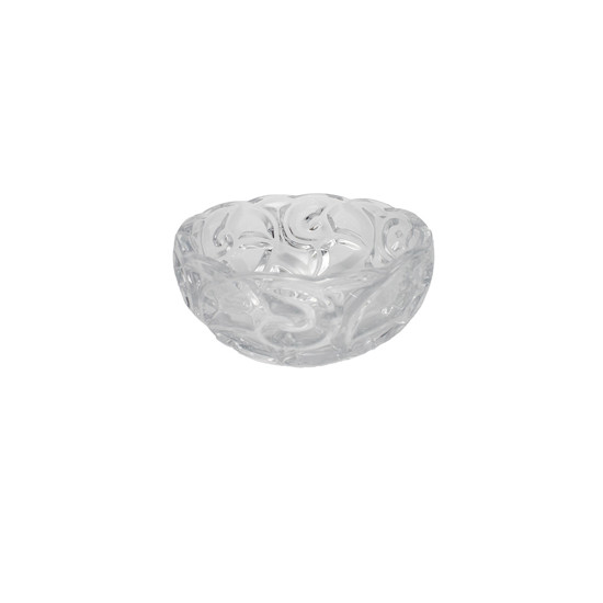 Imagem CENTRO DE MESA DECORATIVO EM VIDRO 12X24X24CM - ADELY CRYSTAL