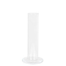 Imagem de VASO DECORATIVO EM FORMATO CILÍNDRICO EM VIDRO 16X3,5CM - GRILLO - Grillo Ltda