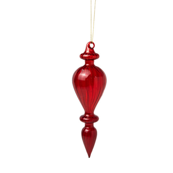 Imagem ENFEITE NATALINO PARA PENDURAR COR VERMELHO 20CM - GRILLO 58760