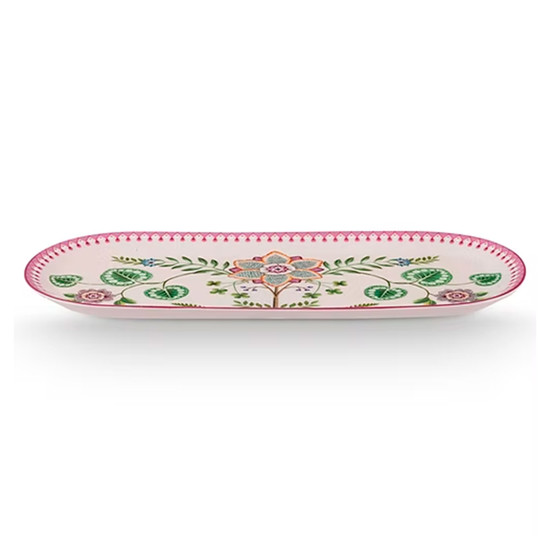 Imagem TRAVESSA OFF WHITE LILY&LOTUS EM PORCELANA 2X33X15CM - PIP STUDIO