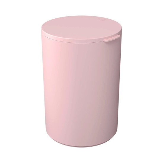 Imagem LIXEIRA SENERENE 5L COM TAMPA EM POLIPROPILENO ROSA CLAY 25X20X18CM - COZA