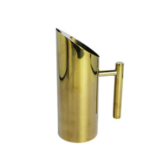 Imagem de JARRA 1L EM AÇO INOX DOURADA 23,5X14X9CM - LILIAN GIFT DESIGN - Lilian Distribuidora Comercial Ltda