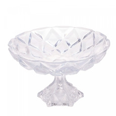 Imagem de CENTRO DE MESA DE CRISTAL DELI DIAMOND 20X33X33CM - LYOR - Coliseu Presentes Ltda