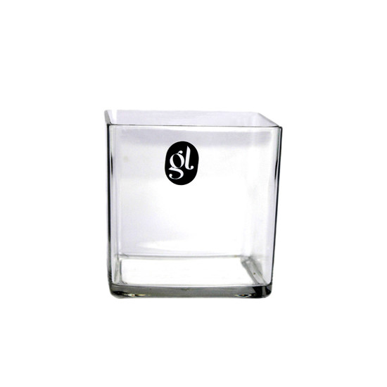 Imagem VASO QUADRADO DECORATIVO EM ACRÍLICO 8X8X8CM - GRILLO
