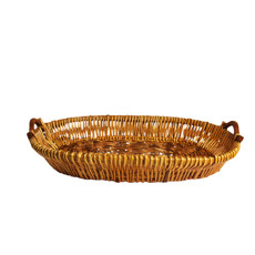 Imagem de BANDEJA OVAL GRANDE DECORATIVA EM PALHA 14,5X70X50CM - ENTRECASA - Inverno Verao Comercio De Modas E Decoracao Eireli