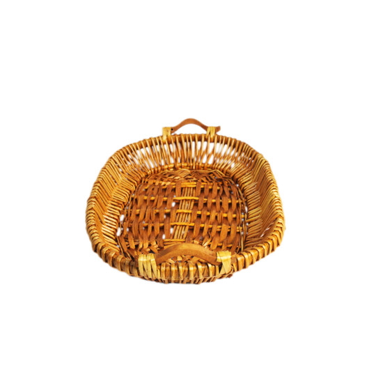 Imagem BANDEJA OVAL MÉDIA DECORATIVA EM PALHA 13X61X40CM - ENTRECASA
