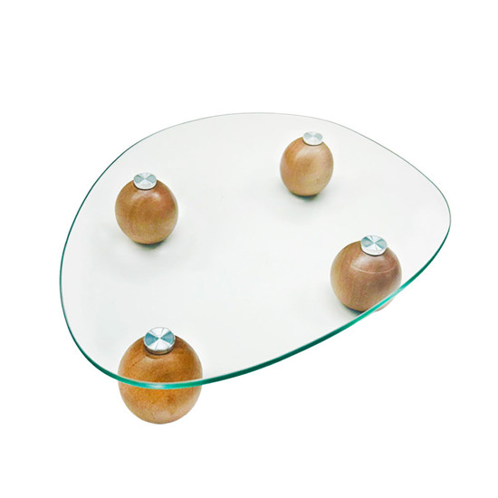 Imagem CENTRO DE MESA DECORATIVO COM BASE EM MADEIRA 35X46X8,5CM - CROSS